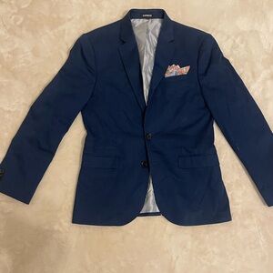 Express Men's Navy Blazer